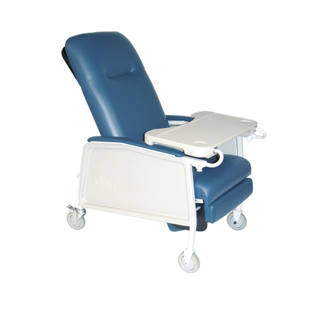 DRIVE MEDICAL 3 Position Geri Chair Recliner, Blue Ridge d574-br